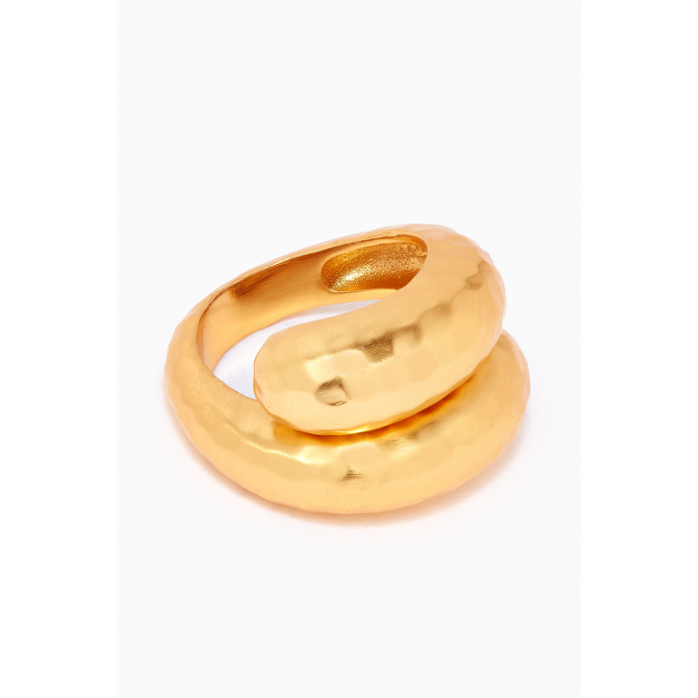 VALÉRE - Sienna Ring in 24kt Gold-plated Brass