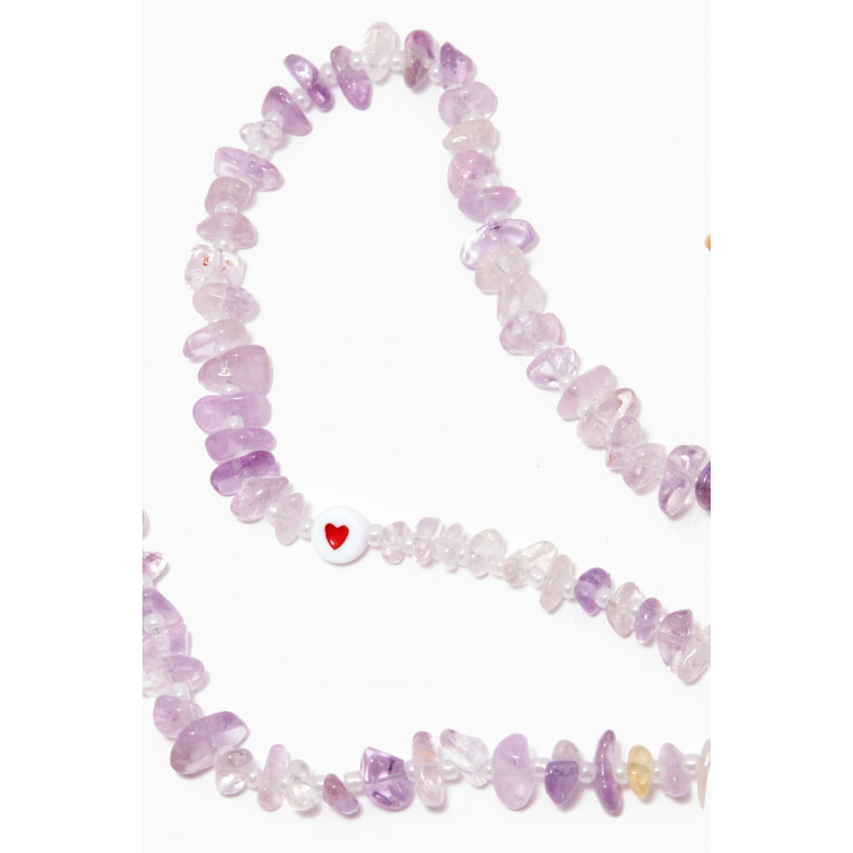 T Balance - Love Heart Ametrine Healing Necklace