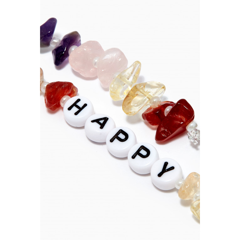 T Balance - Happy Multi-crystal Healing Bracelet