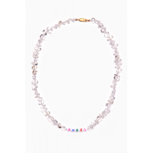 T Balance - Angel Clear Quartz Crystal Healing Necklace