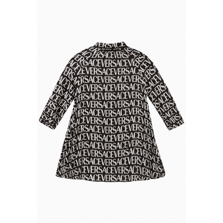 Versace - Logo Dress in Polyester