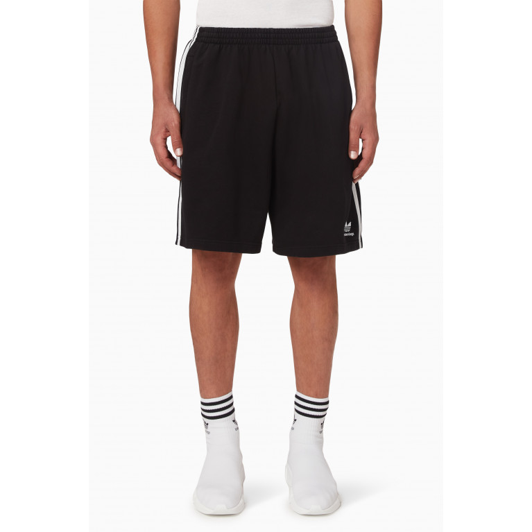 Balenciaga - x Adidas Large Shorts in Cotton Fleece