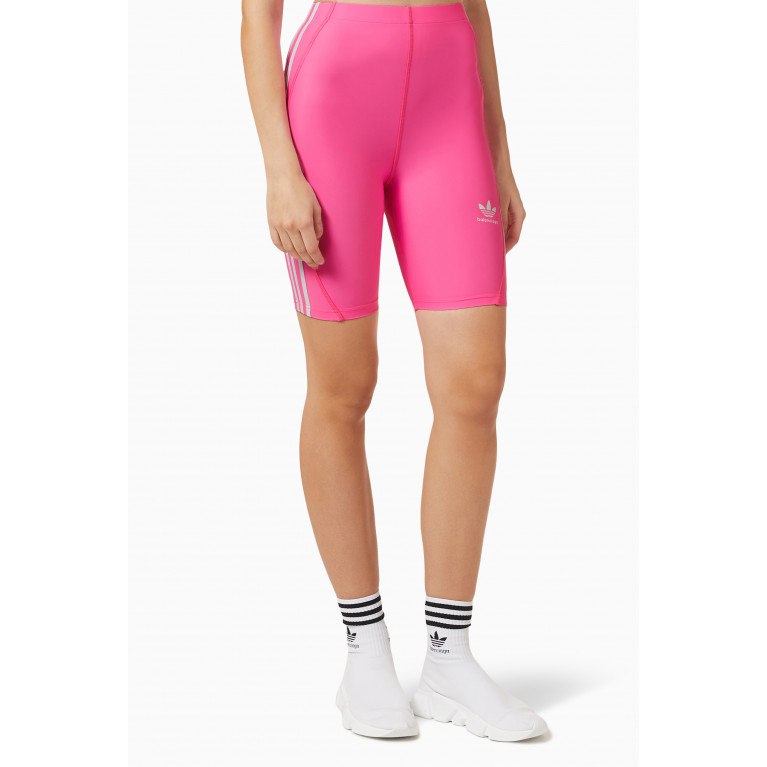 Balenciaga - x Adidas Biker Shorts in Stretch Nylon