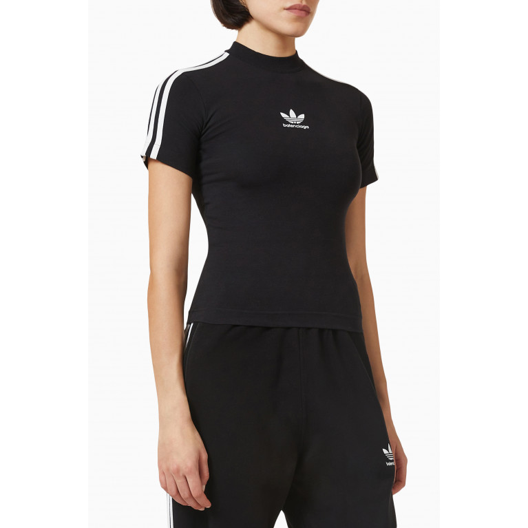 Balenciaga - x Adidas Shrunk T-shirt in Cotton Jersey