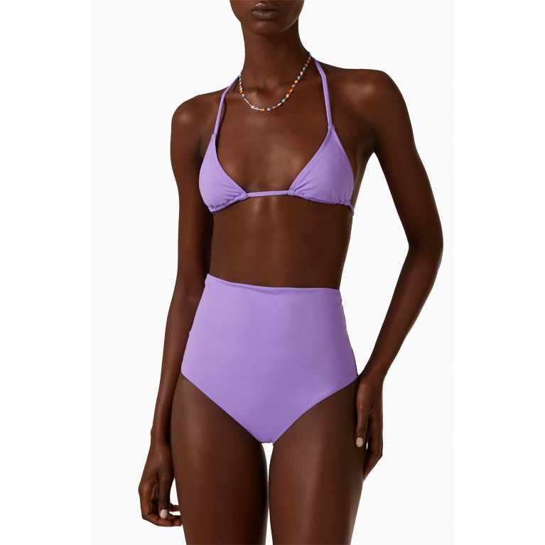 Bondi Born - Malia Triangle Bikini Top in Embodee™ Fabric