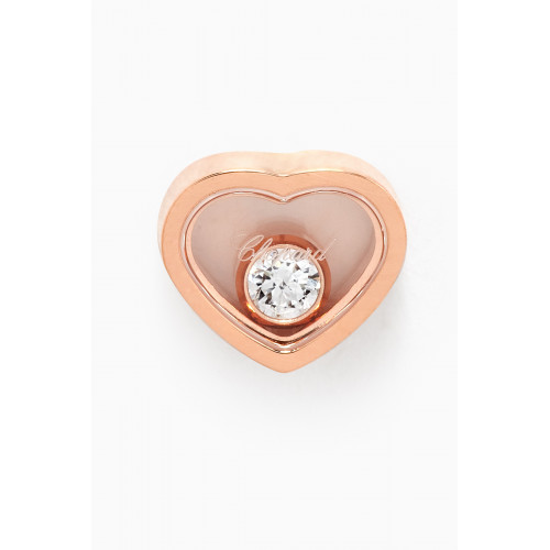Chopard - My Happy Hearts Diamond Earring in 18kt Rose Gold