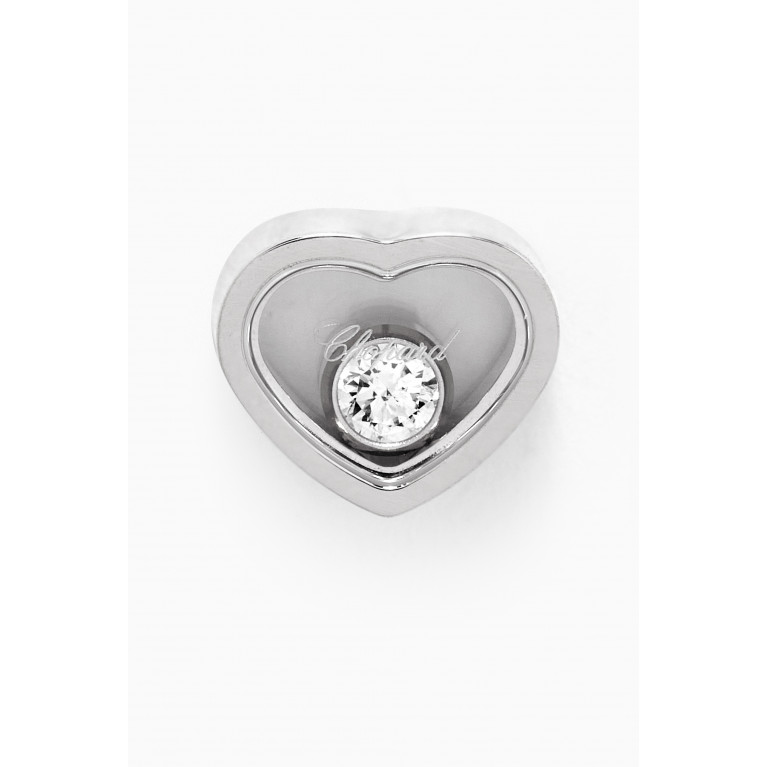Chopard - My Happy Hearts Diamond Earring in 18kt White Gold