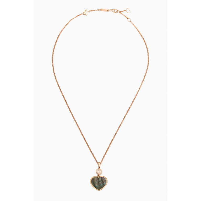 Chopard - Happy Hearts Pendant Chain in 18kt Rose Gold