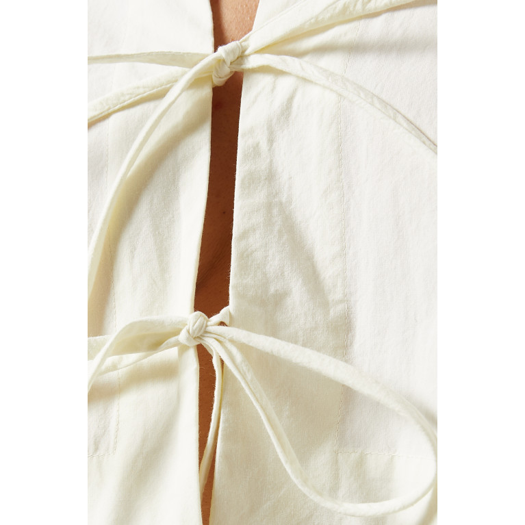 Bondi Born - Papeno Long Sleeve Shirt in Dry Cotton