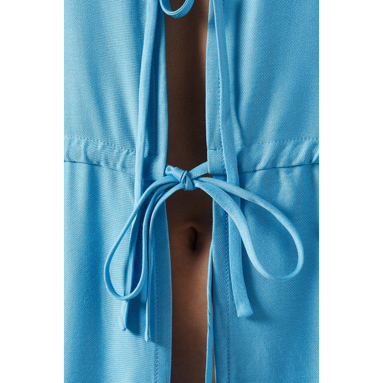 Bondi Born - Saint Angelo Coverup Long Dress in Viscose Rayon Blend