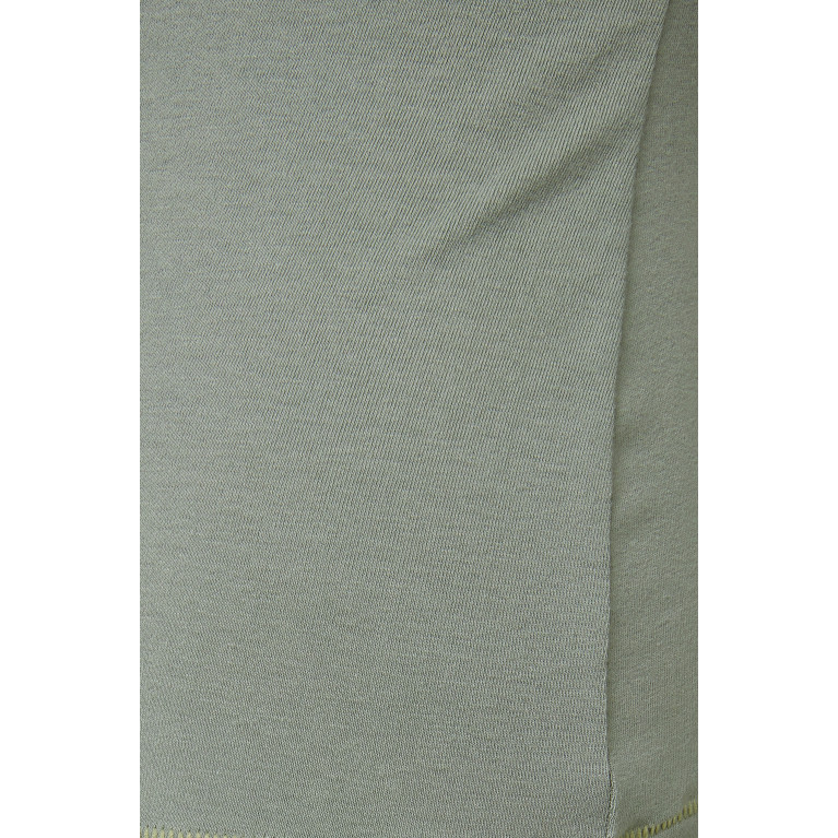 SKIMS - Fits Everybody Long Sleeve T-shirt in Cotton-jersey MINERAL