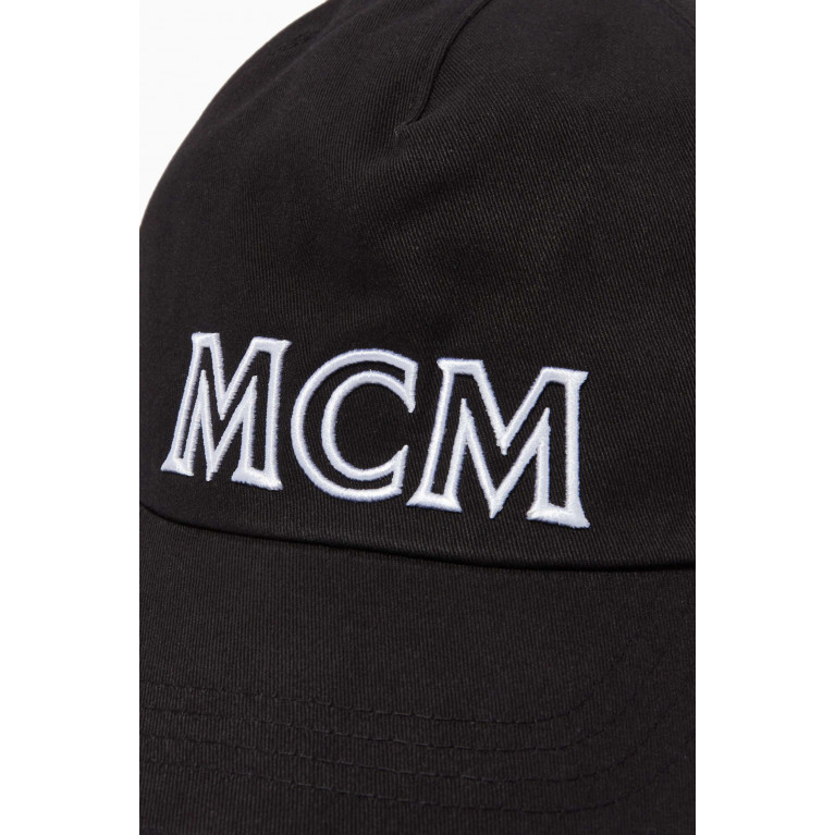 MCM - MCM Essentials Logo Cap in Cotton Twill