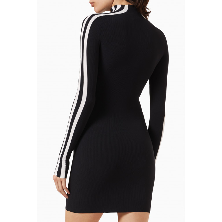 Balenciaga - x Adidas Athletic Mini Dress in Ribbed Knit