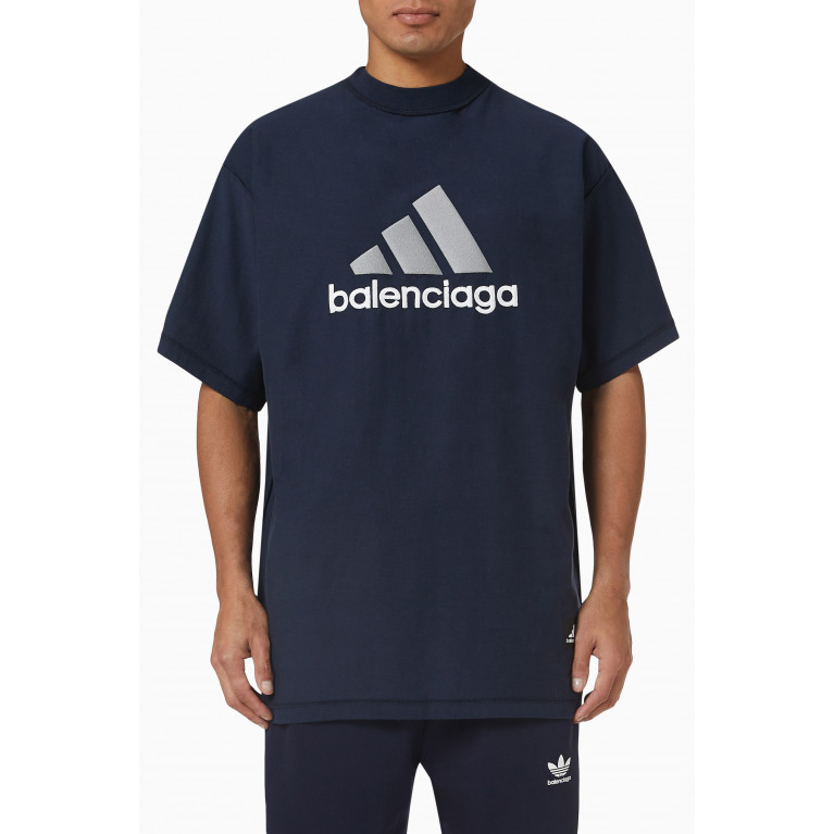 Balenciaga - x Adidas Oversized T-shirt in Cotton