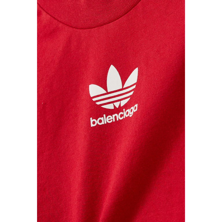 Balenciaga - x Adidas T-shirt in Vintage Cotton Jersey