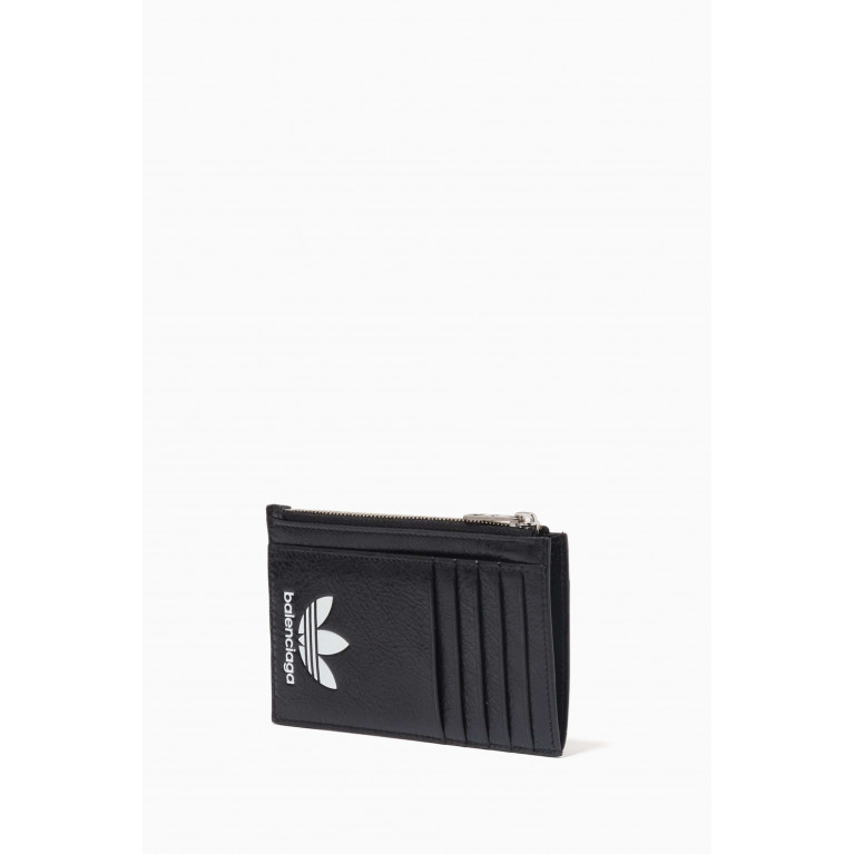 Balenciaga - x Adidas Long Coin & Card Holder in Leather