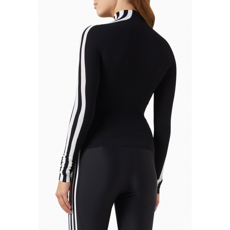 Balenciaga - x Adidas Athletic High-neck Top in Viscose-knit