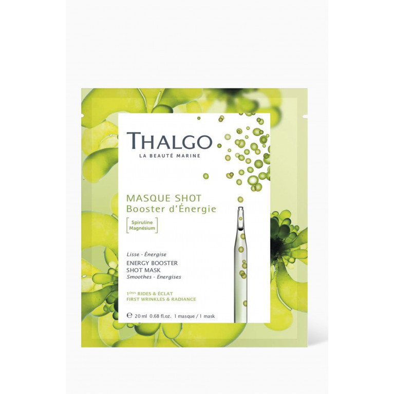Thalgo - Thalgo Spiruline Boost Anti-Fatigue Marine Shot Mask