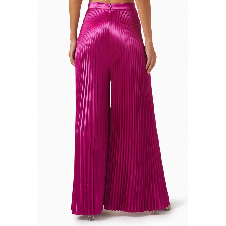 L'idee - Bisous Pleated Pants Purple