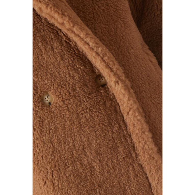 Max Mara - Teddy Coat in Camel-wool