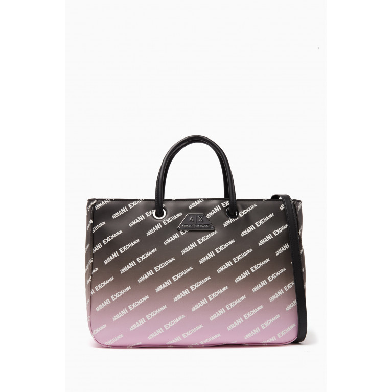 Armani Exchange - AE Gradient Tote Bag in Faux Leather