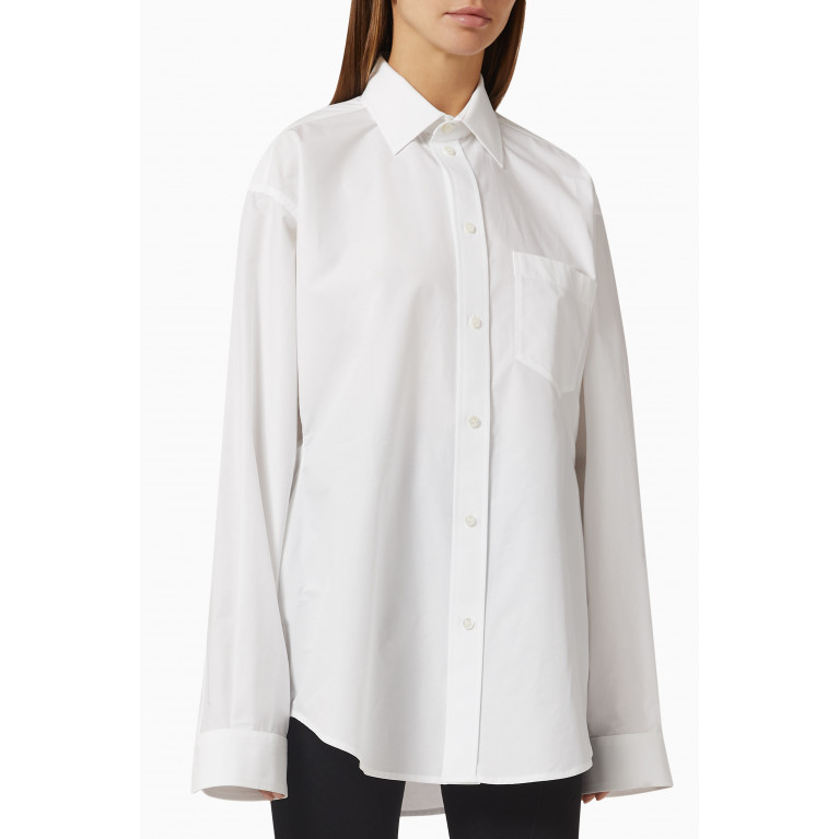 Balenciaga - Hourglass Shirt in Cotton-poplin
