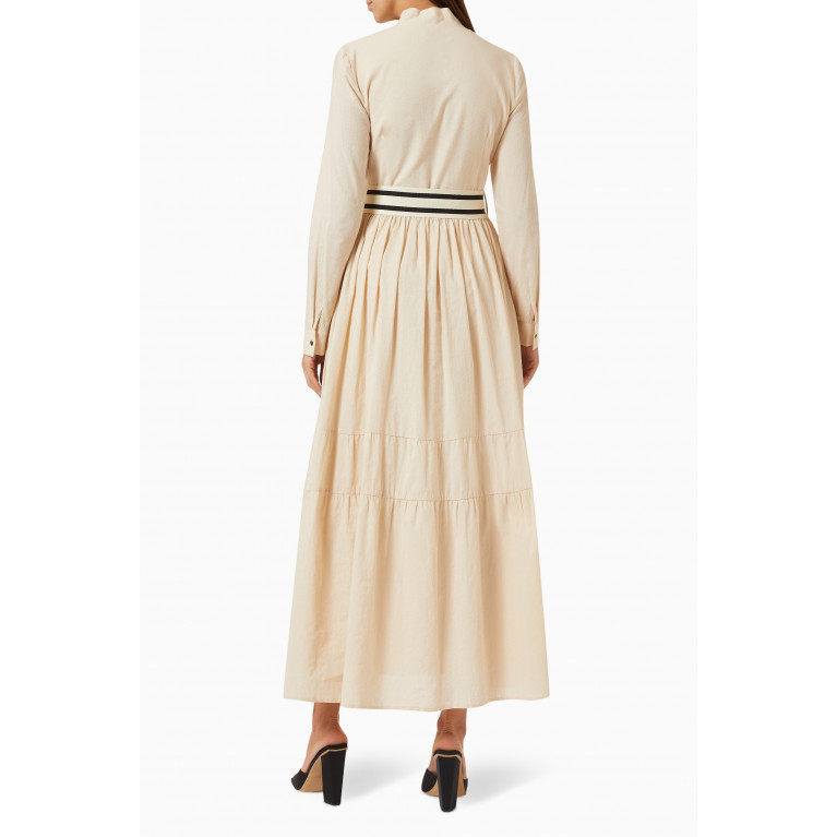 Mimya - Tiered Dress in Cotton