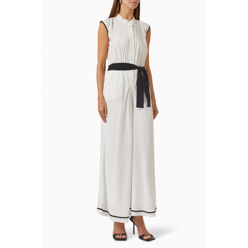 Mimya - Belted Jumpsuit in Modal Blend