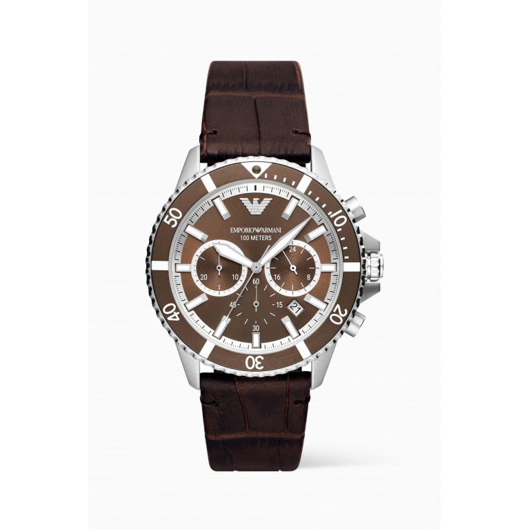 Emporio Armani - Diver Chronograph Watch, 43mm