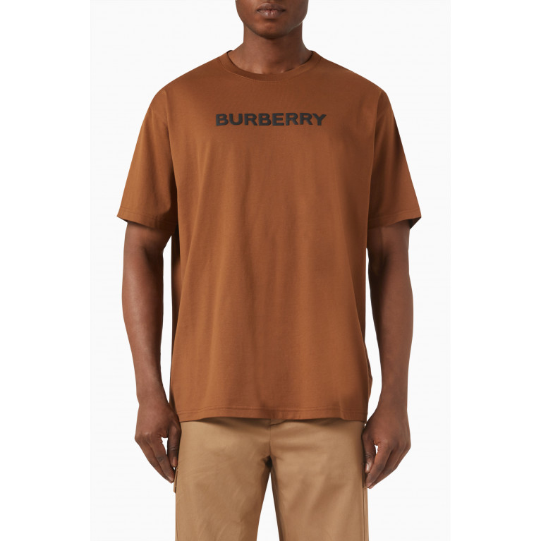 Burberry - Harriston Logo T-shirt in Cotton