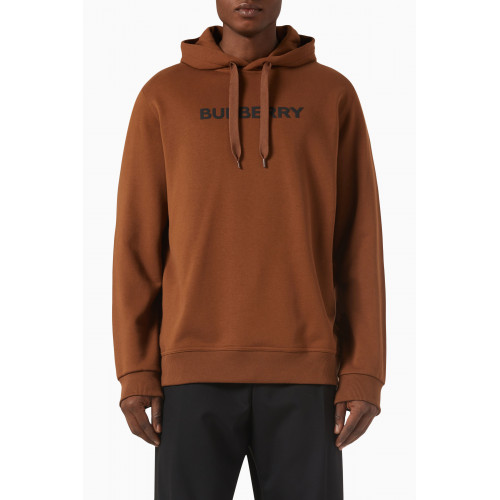 Burberry - Ansdell Logo Hoodie in Cotton