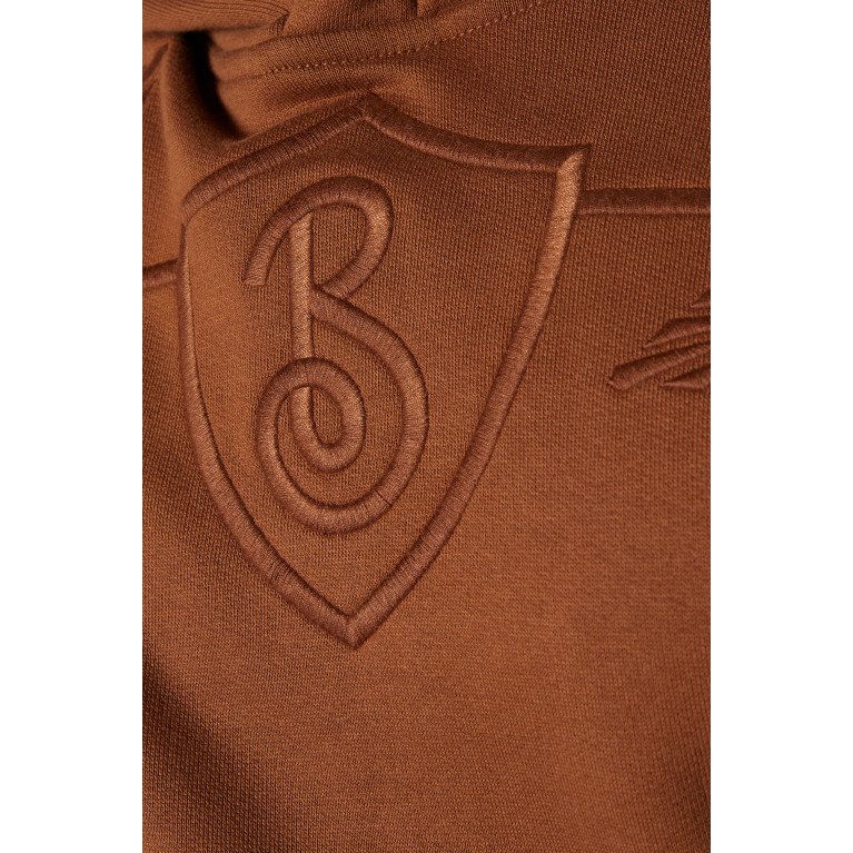 Burberry - Haggerston Crest Hoodie in Cotton-fleece