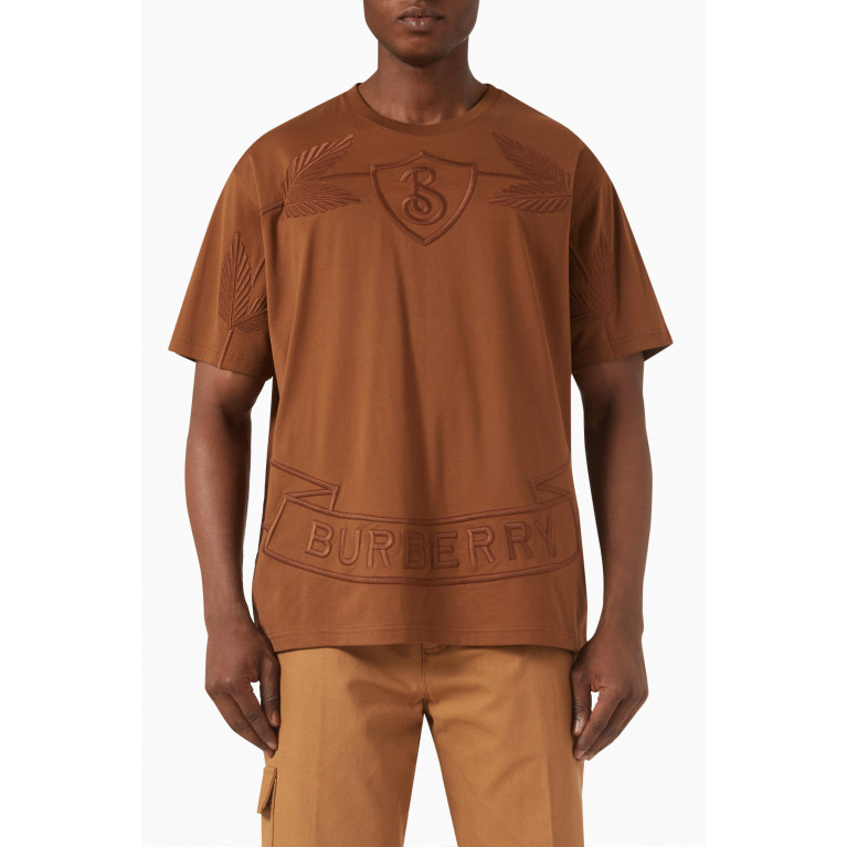 Burberry - Alleyn Crest T-shirt in Cotton