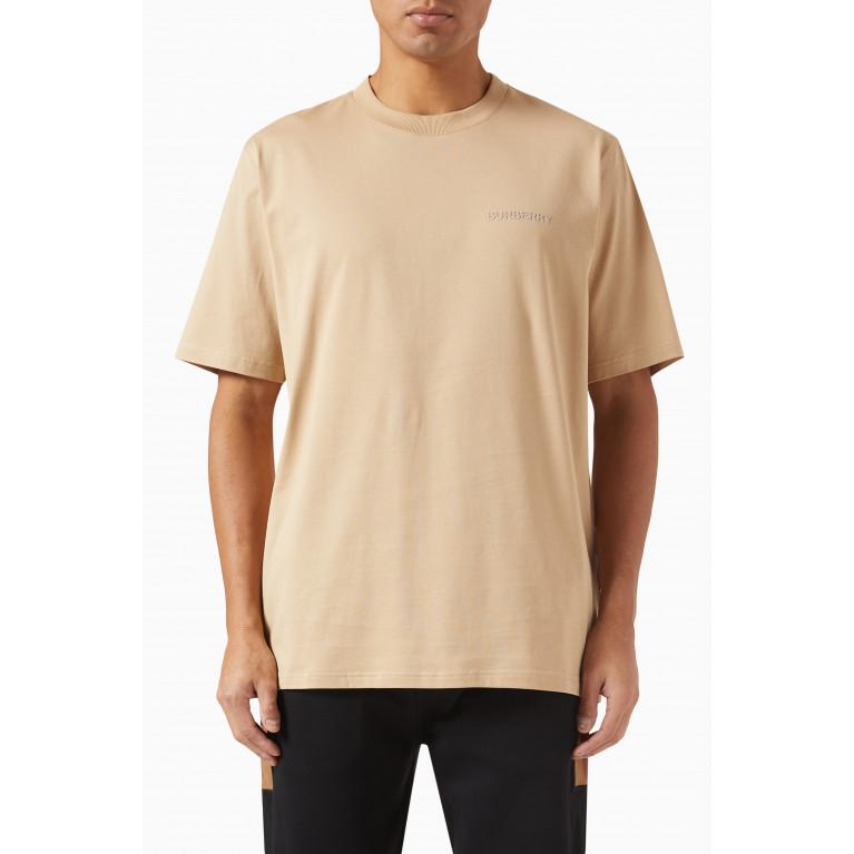 Burberry - T-shirt in Organic Cotton Jersey