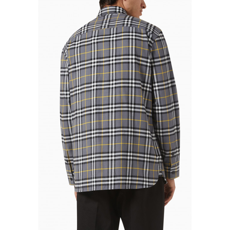Burberry - Castmoor Check Shirt in Cotton