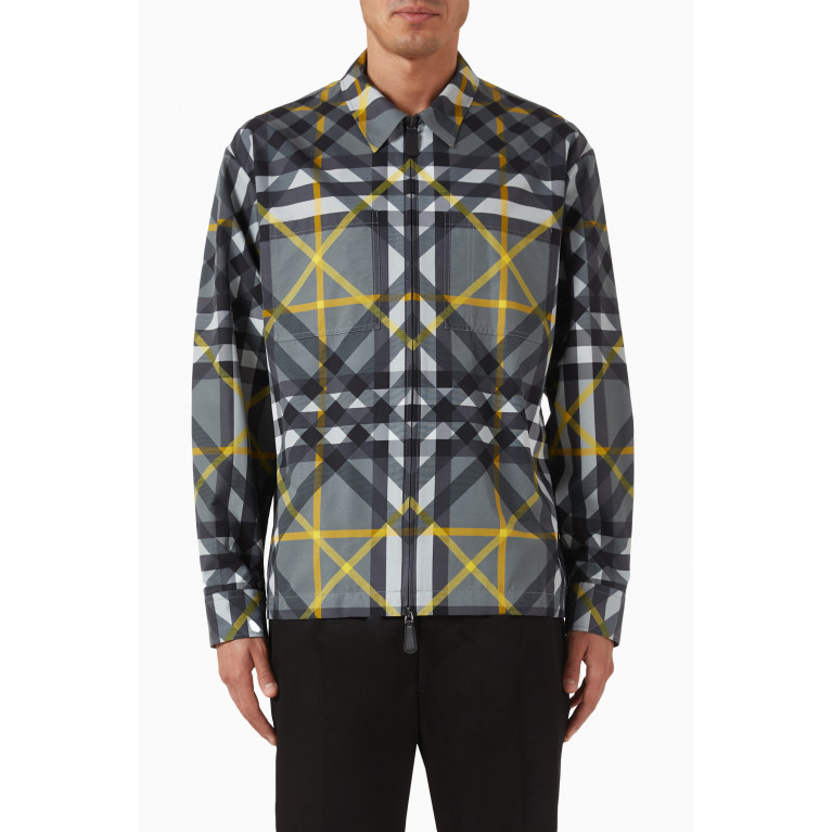 Burberry - Checked Overshirt in Cotton