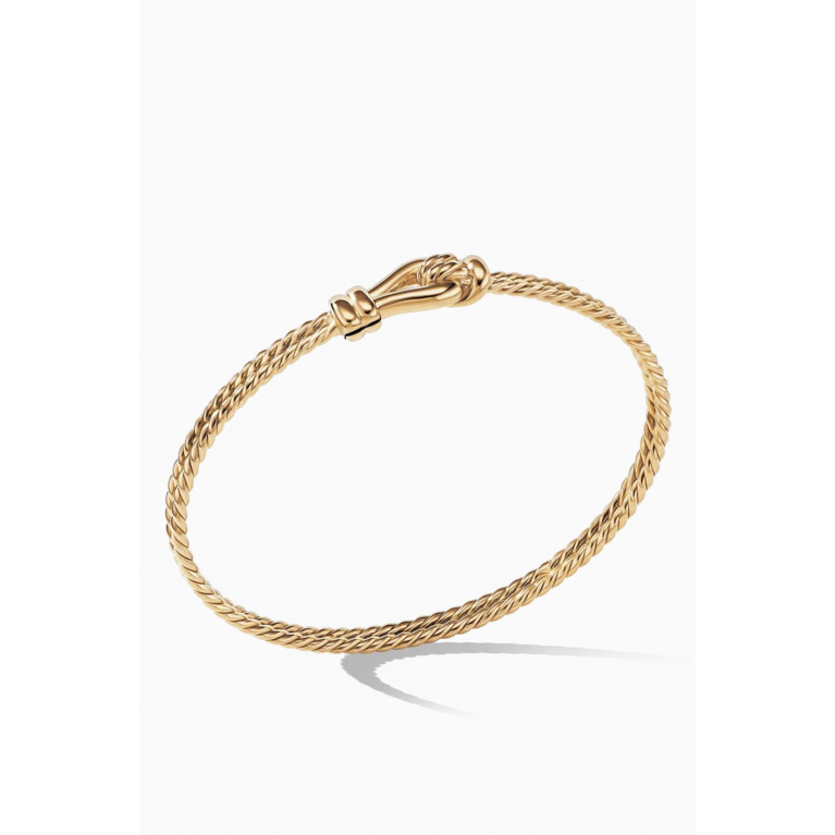 David Yurman - Thoroughbred Loop Bracelet in 18kt Yellow Gold
