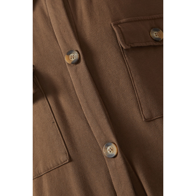 Electric & Rose - Hamlin Long Shirt Jacket in Fleece