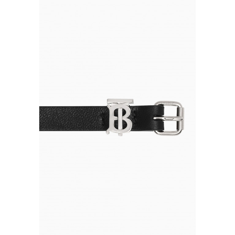 Burberry - Monogram Motif Bracelet in Leather