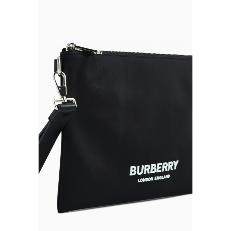Burberry - Logo Travel Pouch in Nylon