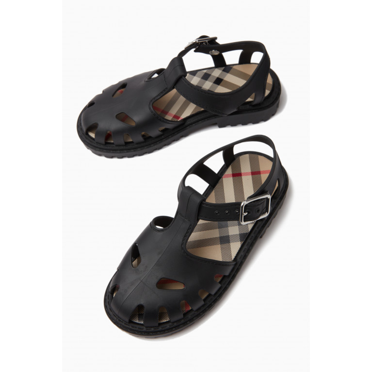 Burberry - Jenna Sandals in Rubber