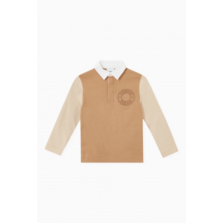 Burberry - Logo Polo Shirt in Cotton