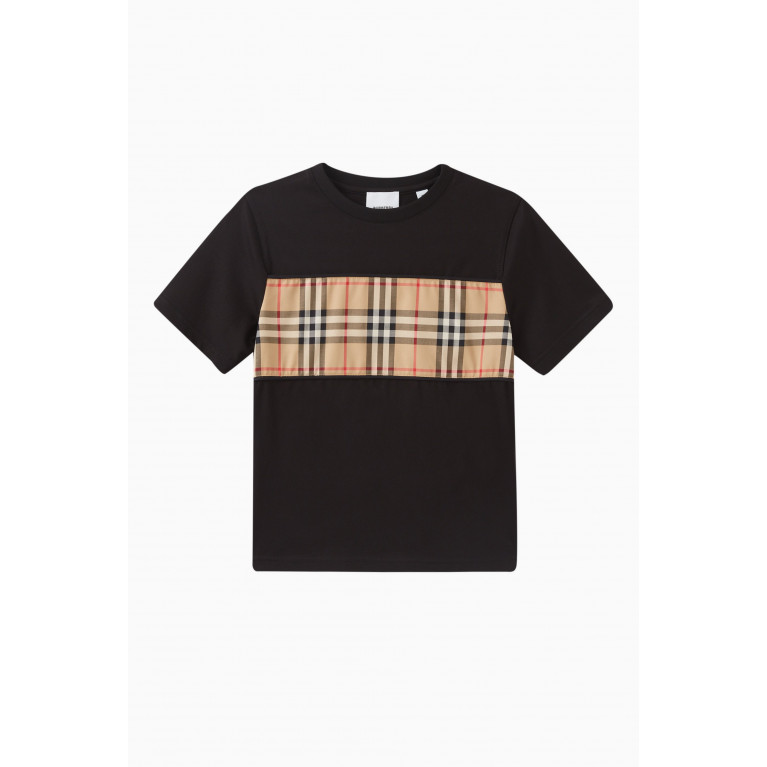 Burberry - Cedar Logo T-shirt in Cotton