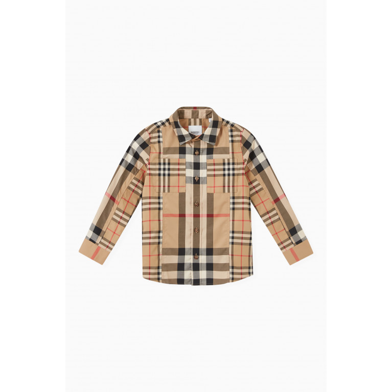 Burberry - Checkered Shirt in Cotton