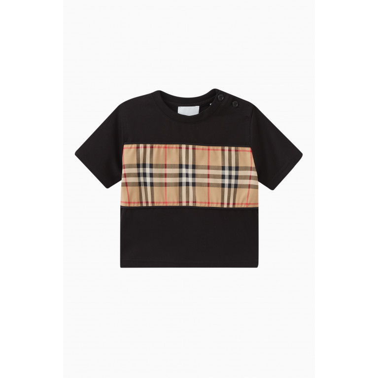 Burberry - Cedar Logo T-shirt in Cotton