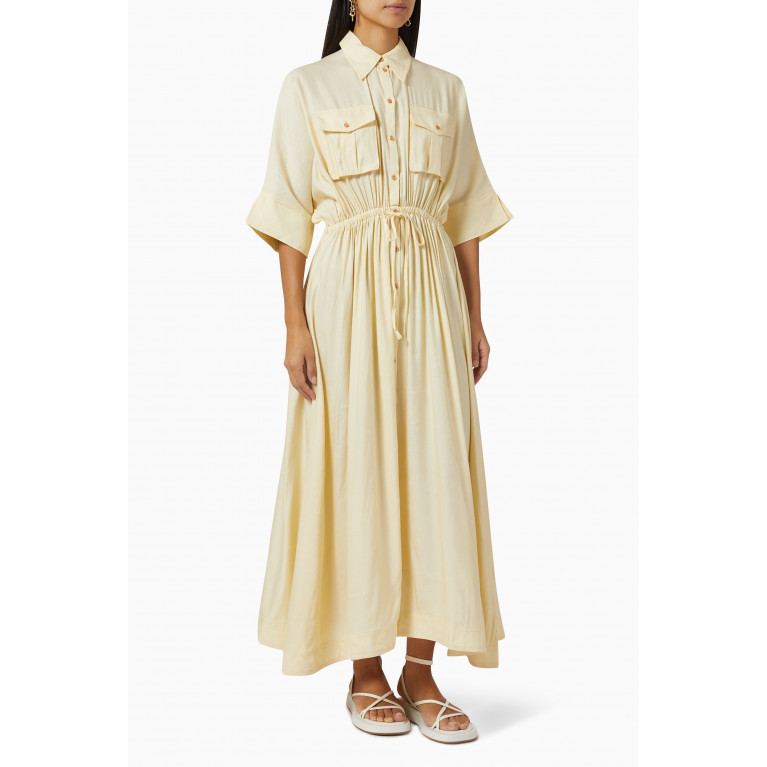 Significant Other - Rose Dress in Linen Blend