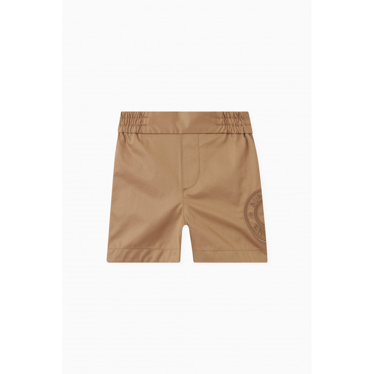 Burberry - Romeo Logo Shorts in Cotton