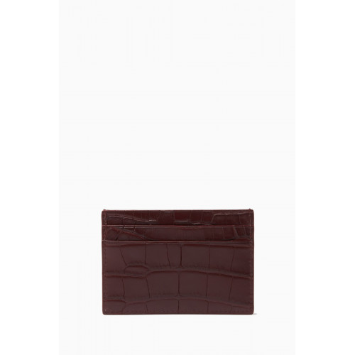 Bottega Veneta - Card Case in Alligator Leather