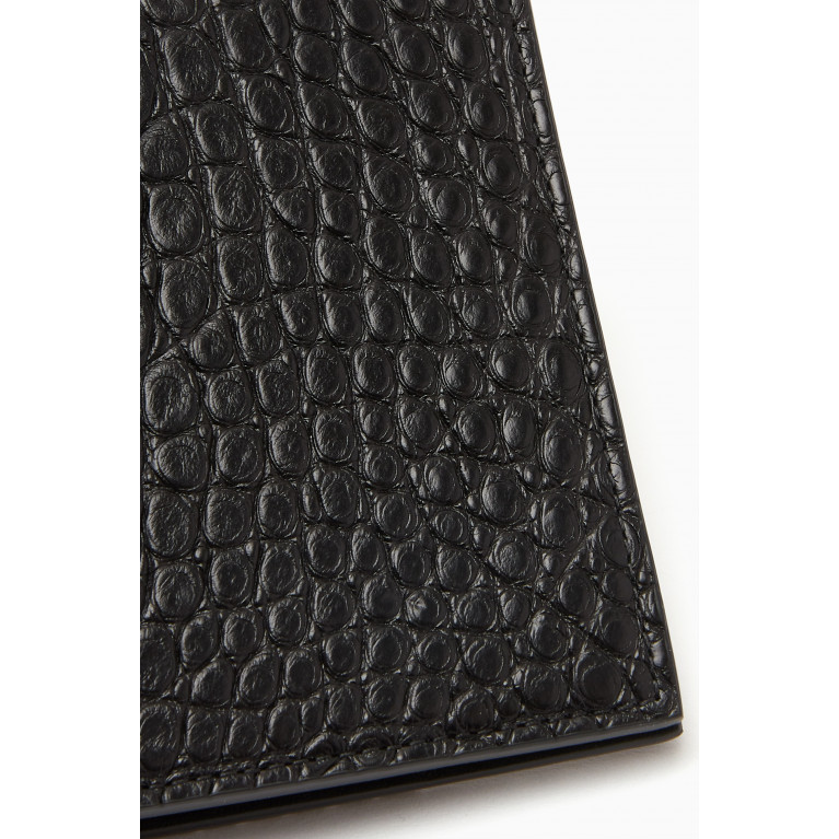 Bottega Veneta - Bi-fold Wallet in Alligator Leather