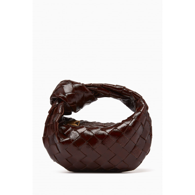 Bottega Veneta - Candy Jodie Top Handle Bag in Intrecciato Leather